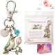 thumbnail image 3 of Hummingbird Keychain for Mom Meaningful Gift, Floral Enamel Pendant for Purse Backpack, Inspirational Resilience Charm for Women, Love Filled Keepsake for Mother, 3 of 9