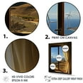 thumbnail image 3 of Designart "Wind Turbines Minimal Scenery III" Wind Turbines Wall Decor, 3 of 7