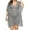 Gray, variant on Swimsuit Cover Up Women Plus Size Beach Dress Hollow Out Crochet Swim Bikini Bathing Suit Coverups