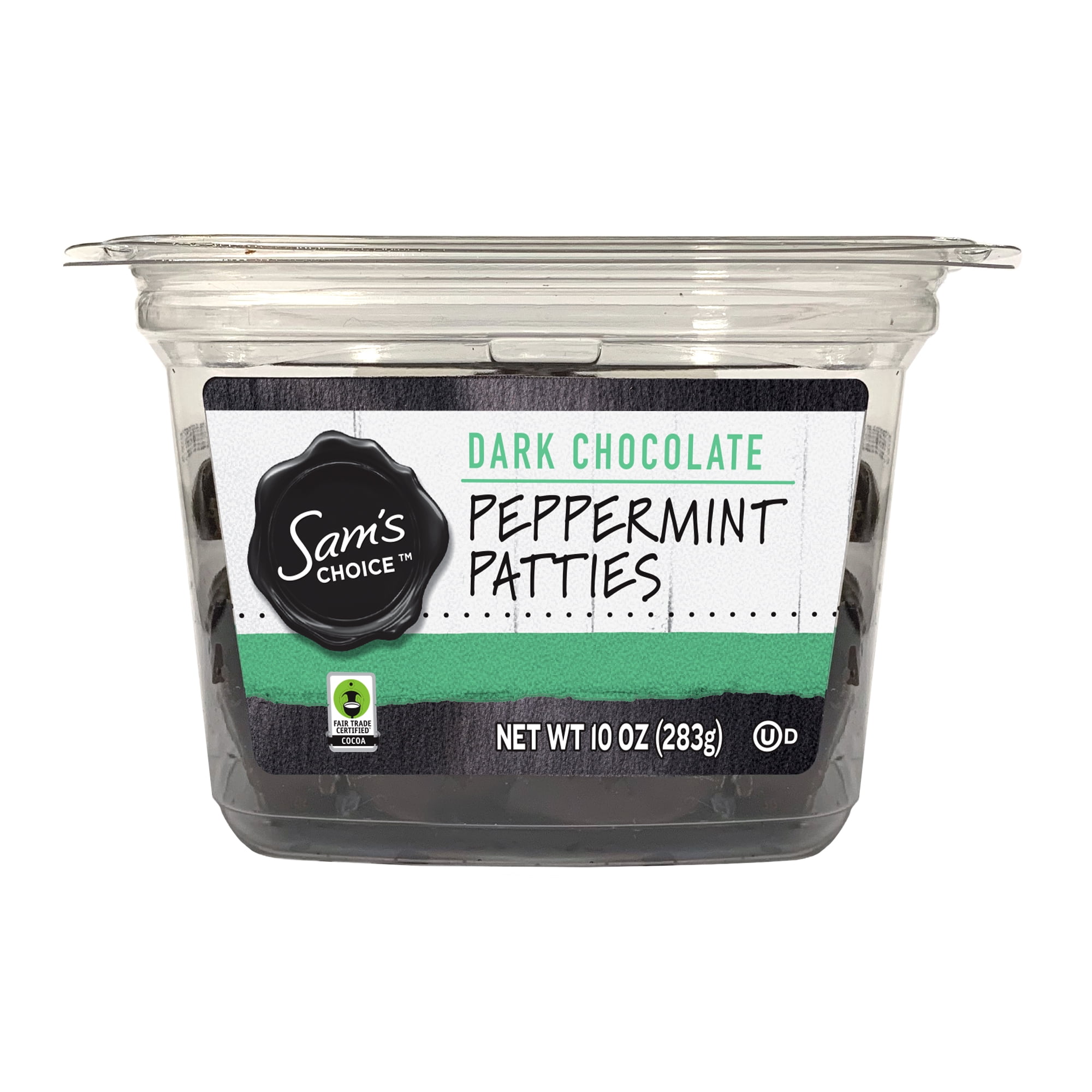 Sam's Choice Dark Chocolate Peppermint Patties, 10 oz