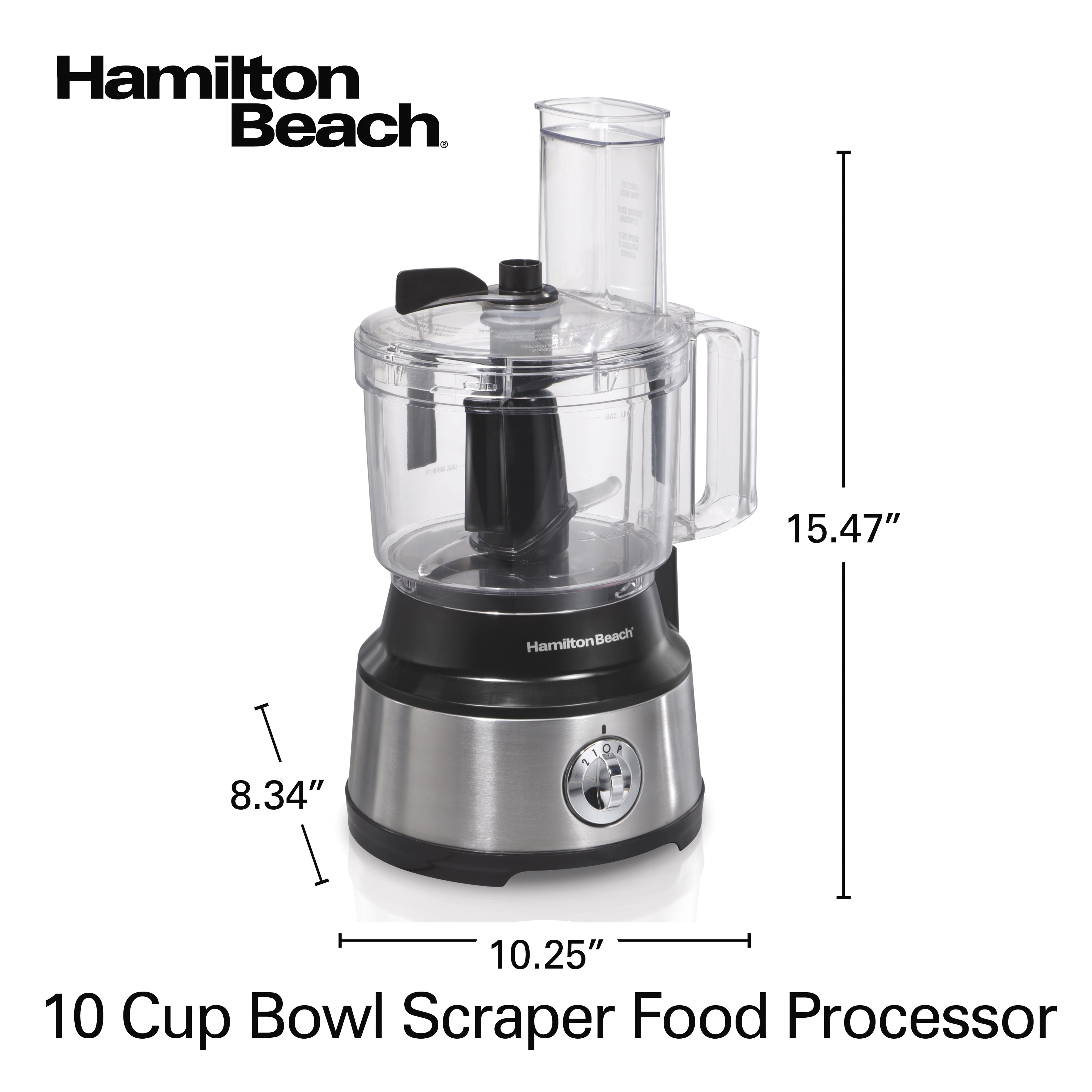 Hamilton Beach Bowl Scraper 10 Cup Food Processor review