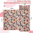 thumbnail image 5 of Orange Basketball Players Pattern Toddler Nap Mats for Kids Preschool,Sleeping Mat Bag or Kids,Toddler Sleeping Bag,Toddler Nap Mat or Daycare, 5 of 6