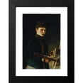 thumbnail image 2 of Maria Wunsch 11x14 Black Modern Framed Museum Art Print Titled - Self -Portrait on the Easel (1898), 2 of 5