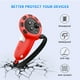 thumbnail image 3 of DQrwqpou Controladores Silicona Grip Cover 2 Rocker para Meta Quest 3 (rojo), 3 of 9