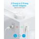thumbnail image 2 of Power Strip Yozisital de 2 a 3 clavijas, 6 enchufes, 4 USB de 15 pies, 2 of 7
