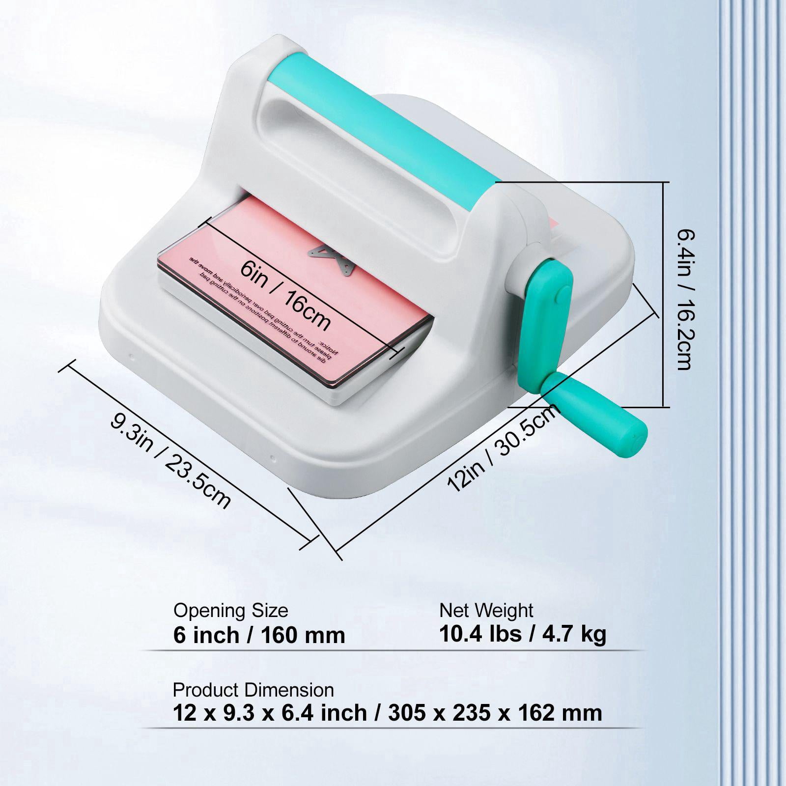 Portable Manual Die Cutting Embossing Machine 6 Inch Opening Scrapbook Craft Tool Kit for Card Making Arts and Crafts