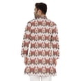 thumbnail image 4 of Atasi Indian Designer Kurta For Mens Casual Traditional Printed Ethnic Long Shirt Kurta, 4 of 7