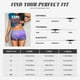 thumbnail image 5 of Fotbe Colorful Purple Cosmos Flower Shorts Sin Costuras – Shorts Deportivos de Cintura Alta para Mujer, Elásticos para Gimnasio, Yoga, Running o Ciclismo-Large, 5 of 8