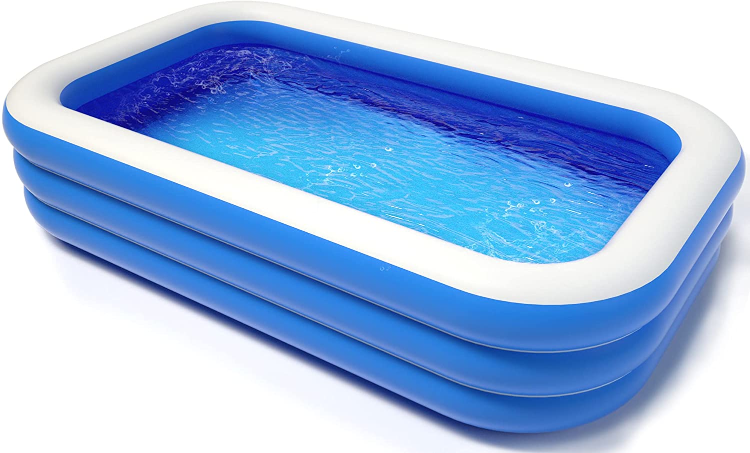 KCSD Swimming Pools, 120" X 69" X 22", FullSized Inflatable Swimming Pool Above Ground