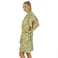 thumbnail image 3 of Bimba Women Bohemian Printed Cotton Kaftan Dress Short Tunic Beach Caftan, 3 of 5