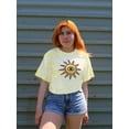 thumbnail image 2 of The Eye Of The Sun Tie Dye Cyclone Women -Image by Shutterstock, Female Medium, 2 of 4