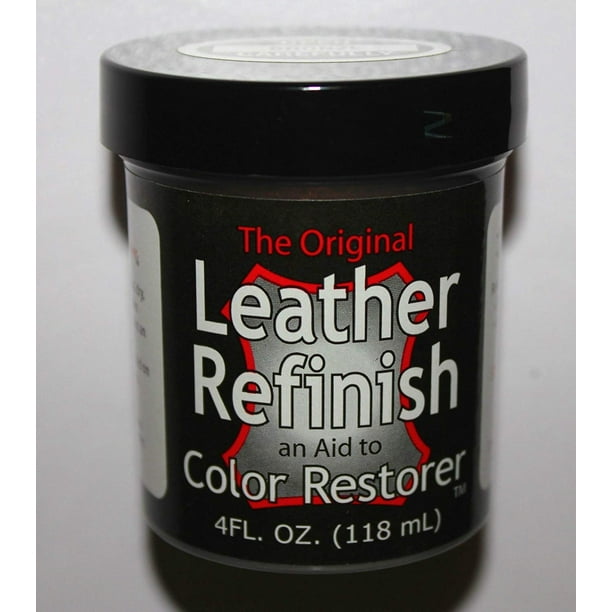 Medium Brown Leather Refinish an Aid to Color Restorer, 1. Very easy
