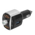thumbnail image 4 of Cargador USB para automóvil, transmisor FM Bluetooth 5.0, audio para automóvil, reproductor de música automático sin manos, impulsado por el rendimiento, 4 of 10