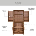 thumbnail image 3 of Better Homes & Gardens Mason Pantry Storage Cabinet, Brown Oak, 3 of 13