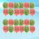 thumbnail image 5 of Globos con patrón de sandía de 40 piezas Globos de látex duraderos Globos impresos con frutas Suministros de fiesta con temática de sandía de verano (verde rojo para cada 20 piezas), 5 of 5