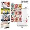 thumbnail image 6 of Yayeee 100% Cotton Hand Towels for Bathroom 16" x 28" Soft Absorbent Kitchen Towel, Colorful Flowers, 6 of 7