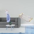 thumbnail image 2 of Figura de niña, adorno de escritorio, bonita estatua de niña, bandeja rectangular de resina, ideal para oficina, porche, dormitorio y sala de estar., 2 of 8
