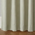 thumbnail image 4 of Home Soft Things Bedford Linen Curtain Set - 2 Panels & 2 Tiebacks - Grey - 38"x96", 4 of 5