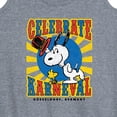 thumbnail image 3 of Peanuts - Snoopy Celebrate Karneval - Women's Racerback Tank Top, 3 of 6