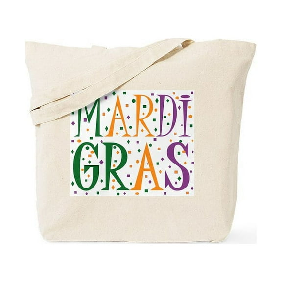 CafePress - MARDI GRAS Tote Bag - Unisex Canvas Tote Bag, Beige, 1-Piece