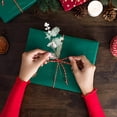 thumbnail image 4 of onlyliua Ofertas Navideñas Ramitas y Hojas Navideñas Doradas y Rojas, Corona de Navidad de Frutos Rojos, Accesorios Decorativos de Ratán para Hacer Uno Mismo, 4 of 6