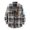 Dark Blue, variant on Men Fashion Casual Square Printing Lightweight Breathable Long Sleeve Lapel Formal Shirt Yellow 4XL