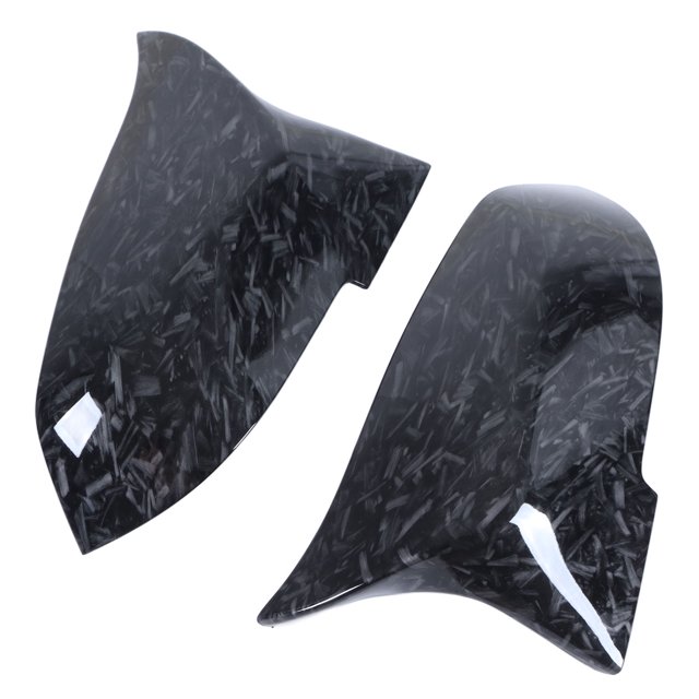 Cubierta del espejo retrovisor, 1 par de cubiertas para espejo retrovisor de puerta lateral, carcasa de espejo retrovisor con mayor durabilidad