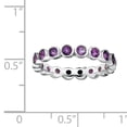 thumbnail image 2 of Amethyst Sterling Silver Ring, 2 of 6