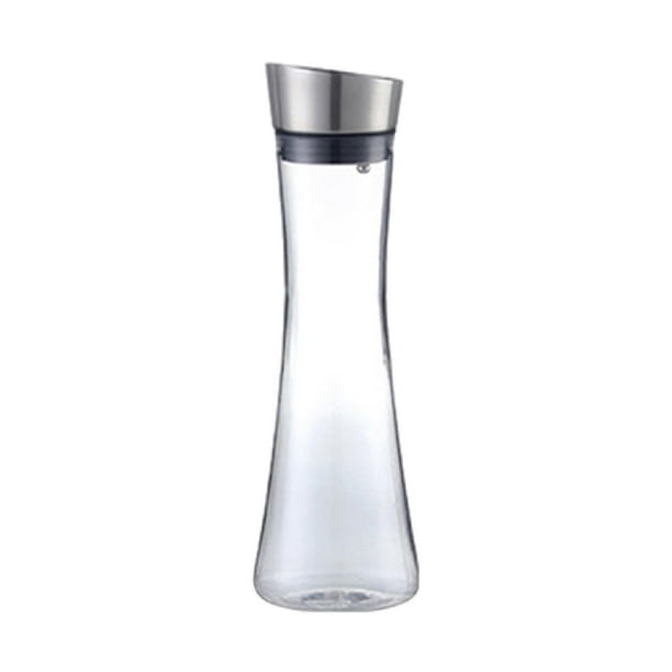 Tnarru Hot Cold Water Pitcher Jug Iced Tea Pitcher for Coffee Lemonade Refrigerator 1L