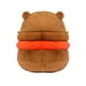 thumbnail image 2 of Carpincho de Peluche de Hamburguesa, Capibara de Juguete, Cojín para Sofá, Decoración Del Hogar Y El Coche, Figura de Capibara Suave Y Bonita para Niñ 20 centímetros, 2 of 8