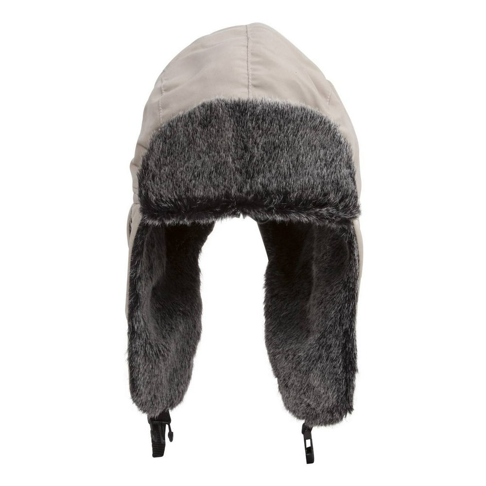 Snow Faux Fur Hat - Walmart.com - Walmart.com