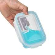 Glasslock Mini 5 & 7 Oz Tempered Glass Food Storage Container Set, 8 Pieces