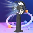 thumbnail image 6 of geerera Three Speed Handheld USB Small Fan, Portable Charging Fan, Desktop Fan, Base Can Be Used As A Mobile Phone Support,for Outdoor Indoor, 6 of 6