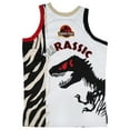 thumbnail image 2 of Jurassic Park The Lost World Men's Headgear Classics Embroider Basketball Jersey (X-Large, White), 2 of 2