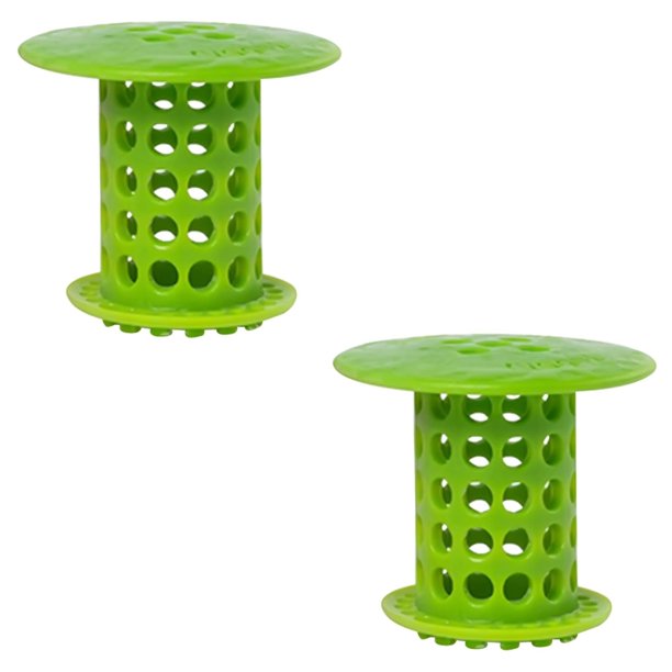 Sink Tub Shroom Strainer Hair Catcher 2 pack standard 1.5" tub drain