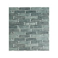 thumbnail image 1 of Self Adhesive Wear Resistant Floor Sticker – 70x77cm Glitter Mosaic Tile Wall Sticker, Retro Blue Brick Pattern, Home Kitchen Renovation Wall Sticker, DIY Adhesive Tile Wall Sticker, 1 of 8