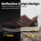 thumbnail image 4 of FitVille-zapatos de senderismo anchos para hombre, zapatillas para caminar, senderismo, senderos, con soporte para ARCO, antideslizantes, 4 of 4