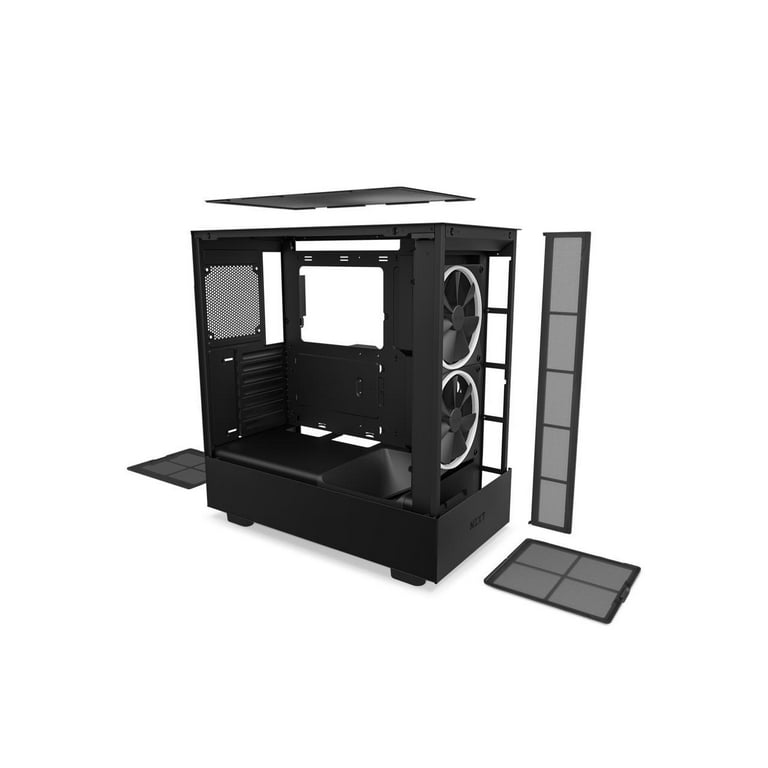 NZXT H5 Elite PC Mid Tower - CC-H51EB-01, SGCC Steel, Tempered