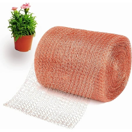

Haobuy Copper Mesh Roll Copper Wool Mouse Trap for Bat Snail Bird Control for Garden House-C