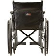 thumbnail image 5 of NOVA Medical Products 18" Steel Wheelchair w/Detachable Desk Arms & Swing Away Footrests, 5 of 5