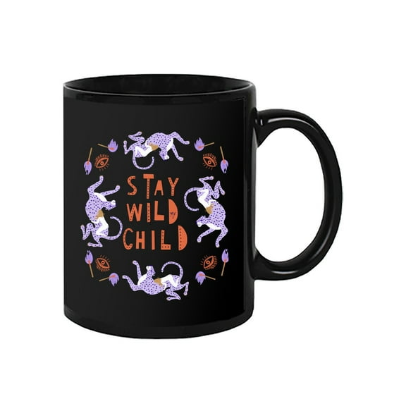 Artshine Stay Wild Child Mug - George & Gina Designs, 15 oz Ceramic Mug