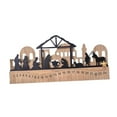 thumbnail image 3 of Calendario de Adviento de Natividad de Madera, Conjunto de Belén, Centro de Mesa Festivo, Adornos Reutilizables Coleccionables de Madera, 24 Días, 3 of 9