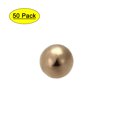 thumbnail image 1 of Unique Bargains 1/4-inch Precision Solid Brass Bearing Ball 50pcs, 1 of 3