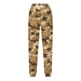 thumbnail image 6 of dazeni Cinch Sweatpants for KidsLoose Casual Camo Fleece Drawstring Joggers Elastic Waisted Athletic Pants with Pockets for Teen Khaki, 6 of 6