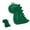 Green, variant on AOOOWER Animals Toothbrush Cover Silicone Dustproof Case for Kids Electric Toothbrush