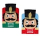 thumbnail image 1 of 2 piezas de artículos decorativos navideños, juego de taburetes de soldados de nogal, funda para silla, funda decorativa para silla navideña, 1 of 5