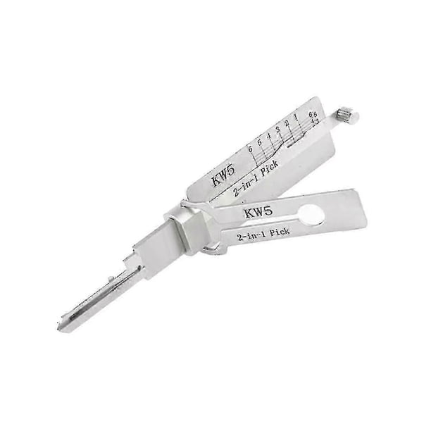 Locksmith Lishi 2 In 1 Tools Kw5 For Door Civil Lock Opener Hand Tool Professional Locksmith Hand T-DF