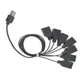 thumbnail image 5 of USB Ports Light Accessories LED Accessories ing USB Extension Cable 220 10260 10255 42083 Toy Bricks s , Seven Port, 5 of 6