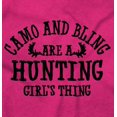 thumbnail image 2 of Hunting Girl's Thing Camo and Bling Youth T Shirt Tee Girls Infant Toddler Brisco Brands 6M, 2 of 5