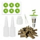 thumbnail image 3 of Kit de verduras para ensalada hidropónica | Set de inicio de semillas de lechuga y espinaca | Compatible con todos los sistemas hidropónicos | Incluye cubiertas de germinación y cestas de siembra, 3 of 7
